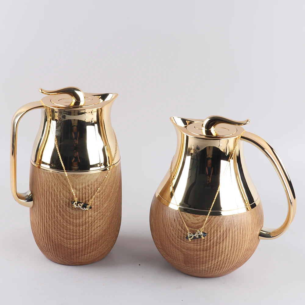 Hot Selling Colorful Arabic Coffee Tea Pots 1.0L Vacuum Thermos Flask Custom Logo Coffee Tea Pot Supplier & Manufacturer