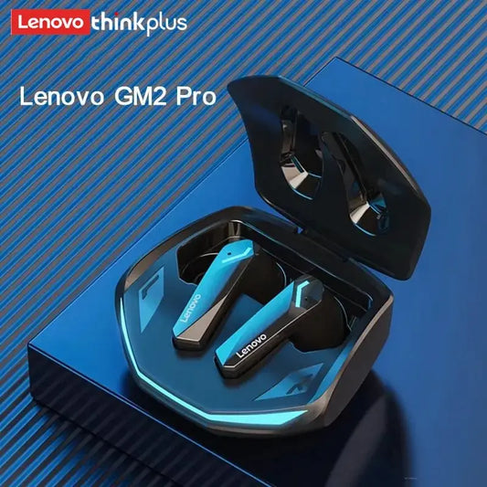 Lenovo GM2Pro Bluetooth 5.3 Earphones Wireless Sports Headset In-Ear Gaming Low Latency Dual Mode Music Headphones Original