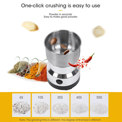 Mini Electric Grinder Household 300ml Ultrafine Baby Food Pulverizer Coffee Grinder Spice Pepper Grinder Grain Mill 2/4 Blades