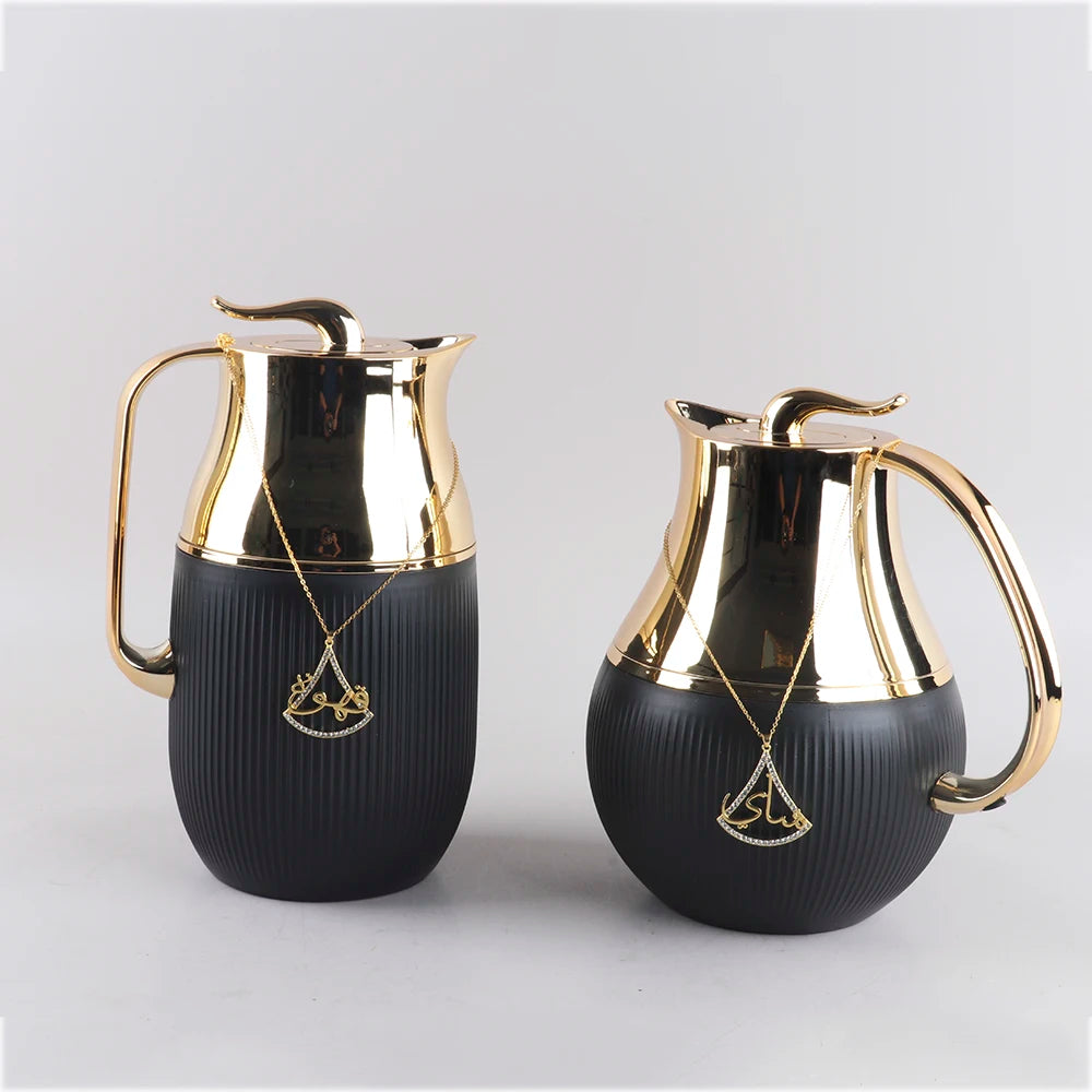 Hot Selling Colorful Arabic Coffee Tea Pots 1.0L Vacuum Thermos Flask Custom Logo Coffee Tea Pot Supplier & Manufacturer