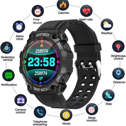 Y56 Smart Watch Men Women Smartwatch Heart Rate Blood Pressure Monitor Fitness Tracker Watch Smart Bracelet for Android and IOS