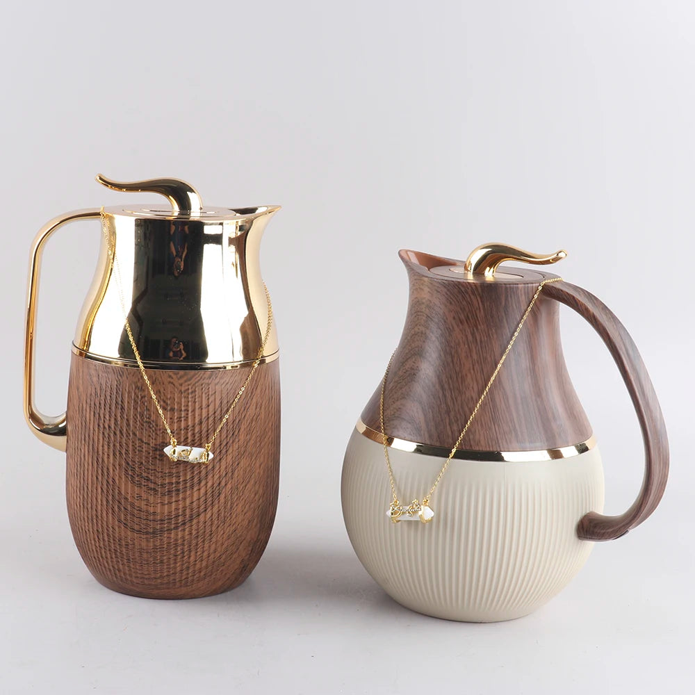 Hot Selling Colorful Arabic Coffee Tea Pots 1.0L Vacuum Thermos Flask Custom Logo Coffee Tea Pot Supplier & Manufacturer