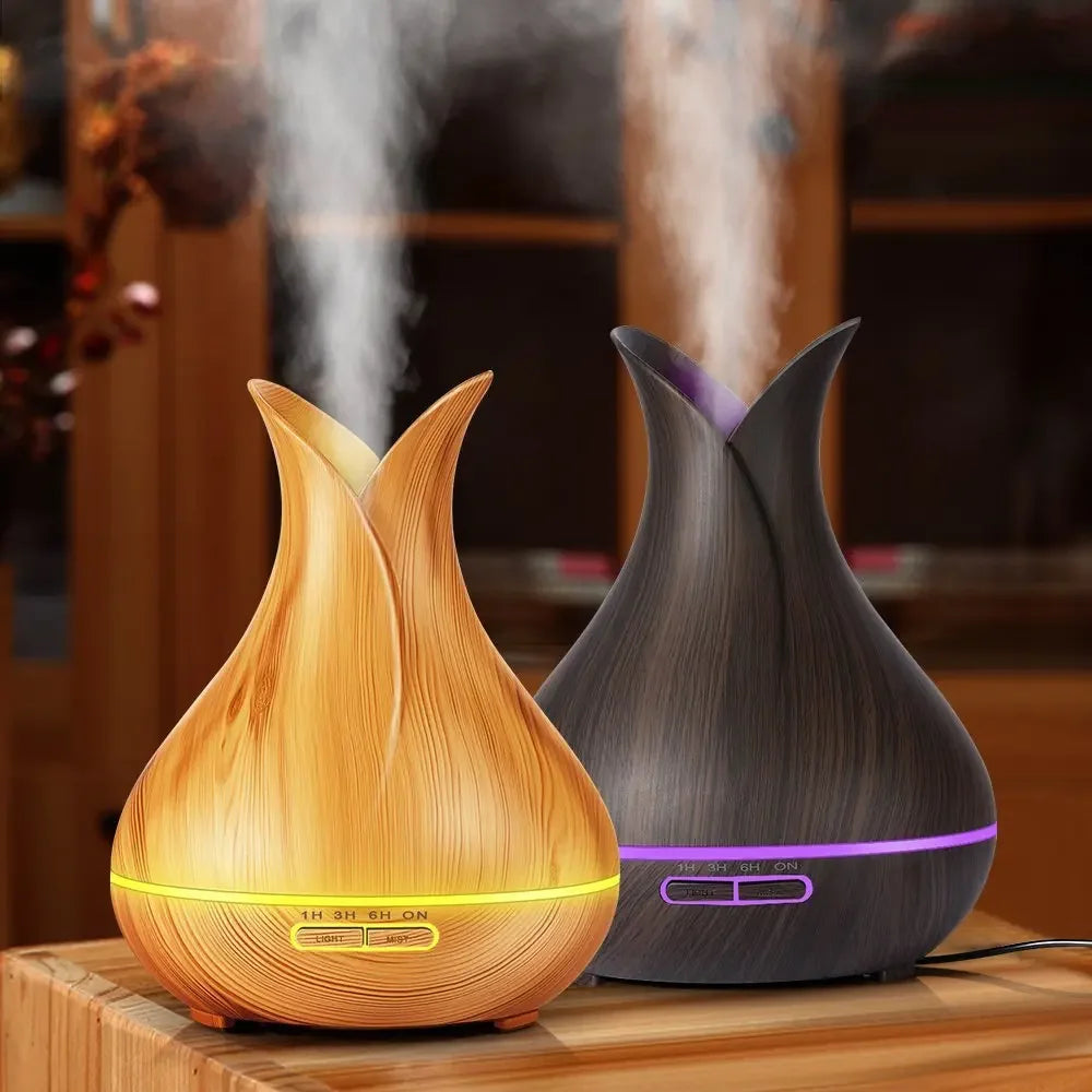 Tuya Smart Wifi Humidifier with Colorgul LED Light WiFi Aroma Diffuser Timer Wireless Control Work with Home Compatible