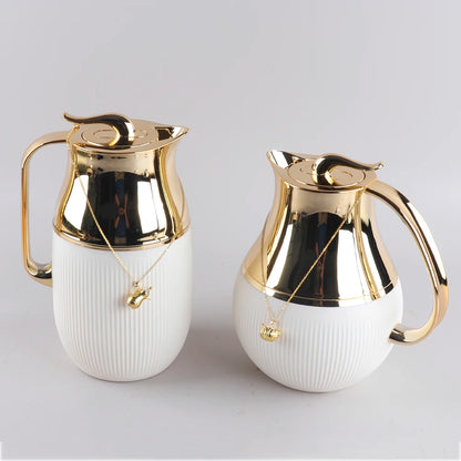 Hot Selling Colorful Arabic Coffee Tea Pots 1.0L Vacuum Thermos Flask Custom Logo Coffee Tea Pot Supplier & Manufacturer